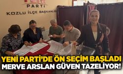Yeni Parti’de ön seçim başladı: Merve Arslan güven tazeliyor!