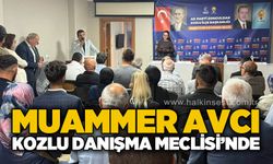 Muammer Avcı, Kozlu’da Genişletilmiş Danışma Meclisi Toplantısı’na katıldı