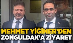 Mehmet Yiğiner’den Zonguldak’a ziyaret