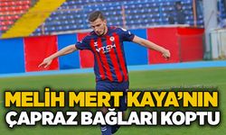 Melih Mert Kaya’nın çapraz bağları koptu