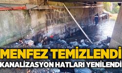 Menfez temizlendi, kanalizasyon hatları yenilendi: Sele karşı önlem alındı!