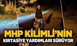 MHP Kilimli İlçe Başkanlığı’nın kırtasiye yardımı sürüyor