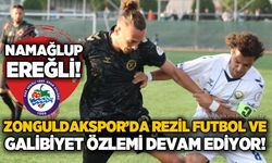 Zonguldakspor’da rezil futbol ve galibiyet özlemi devam ediyor… Namağlup Ereğli!