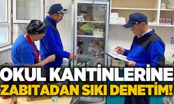 Okul kantinlerine zabıtadan sıkı denetim!