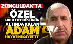 Zonguldak'a feci kaza: Halk otobüsü altında kalan adam hayatını kaybetti