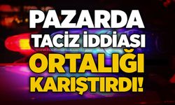 Pazarda t*ciz iddiası ortalığı karıştırdı!