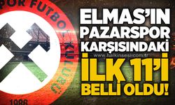 Zonguldakspor - Pazarspor maçının ilk 11'leri açıklandı