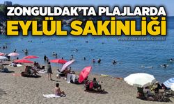 Zonguldak’ta plajlarda eylül sakinliği