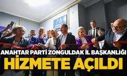 Anahtar Parti Zonguldak İl Başkanlığı hizmete açıldı