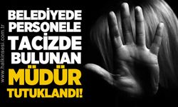 Zonguldak'ta belediye personeline t*cizde bulunan zabıta müdürü tutuklandı!