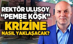 ZBEÜ Rektörü Prof. Dr. Ahmet Ulusoy, "Pembe Köşk" krizine nasıl yaklaşacak?