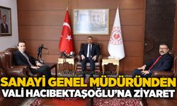 Sanayi Genel Müdürü Prof. Dr. İlker Murat Ar’dan Vali Hacıbektaşoğlu’na ziyaret