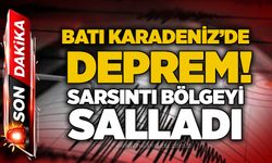Batı Karadeniz’de deprem! Sarsıntı bölgeyi salladı