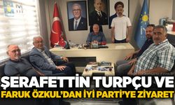 Şerafettin Turpçu ve Faruk Özkul’dan İYİ Parti’ye ziyaret