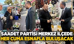 Saadet Partisi Zonguldak’ta her cuma esnaf ziyaretleri gerçekleştirecek