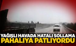 Yağışlı havada hatalı sollama pahalıya patlıyordu