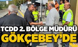 TCDD 2. Bölge Müdürü Ahmet Sabancı’dan Gökçebey’e ziyaret