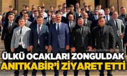 Ülkü Ocakları Zonguldak’tan gençlerle Anıtkabir ziyareti