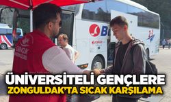 Üniversiteli gençlere Zonguldak’ta sıcak karşılama