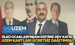 Ülkü Ocakları'ndan eğitime dev katkı: UZEM kartları ücretsiz dağıtımda!