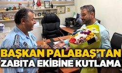 Çatalağzı Belediye Başkanı Palabaş’tan Zabıta Müdürlüğü'ne tebrik ziyareti