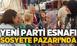 Yeni Parti Zonguldak İl Başkanlığı'ndan esnaf ziyareti
