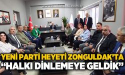 Yeni Parti heyeti Zonguldak'ta: Halkı dinlemeye geldik