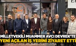 Milletvekili Muammer Avcı Devrek'te yeni açılan iş yerini ziyaret etti