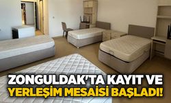 Zonguldak'ta kayıt ve yerleşim mesaisi başladı!