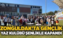Zonguldak'ta Gençlik Yaz Kulübü şenlikle kapandı