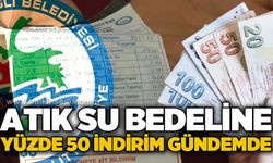 Kdz. Ereğli’de atık su bedeline yüzde 50 indirim gündemde