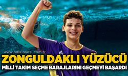 Zonguldaklı yüzücü, Milli takım seçme barajlarını geçmeyi başardı