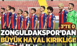 Zonguldakspor’dan büyük hayal kırıklığı…3’te 0
