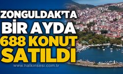 Zonguldak’ta bir ayda 688 konut satıldı