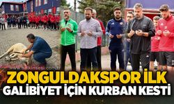 Zonguldakspor ilk galibiyet için kurban kesti...