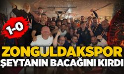 Zonguldakspor şeytanın bacağını kırdı 1-0
