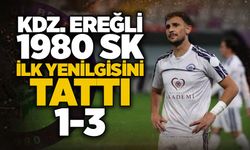 Kdz. Ereğli 1980 Sk ilk yenilgisini tattı 1-3