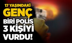 17 yaşındaki genç biri polis 3 kişiyi vurdu!