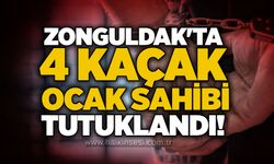 Zonguldak'ta 4 kaçak ocak sahibi tutuklandı!