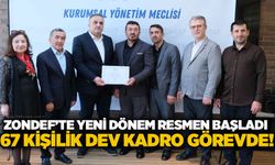 ZONDEF’te yeni dönem resmen başladı: 67 kişilik dev kadro görevde!