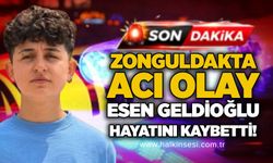 Zonguldakta acı olay: Esen Geldioğlu hayatını kaybetti!