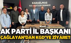 AK Parti İl Başkanı Çağlayan’dan KGD’ye ziyaret