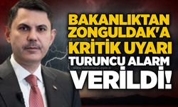 Bakanlıktan Zonguldak'a kritik uyarı: Turuncu alarm verildi!