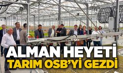 Alman Heyeti Tarım OSB’yi gezdi