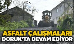 Asfalt  çalışmaları Doruk’ta devam ediyor