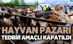 Hayvan Pazarı tedbir amaçlı kapatıldı