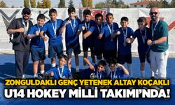 Zonguldaklı genç yetenek Altay Koçaklı U14 Hokey Milli Takımı’nda!