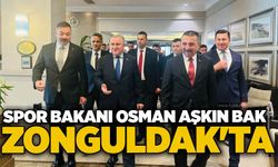 Spor Bakanı Osman Aşkın Bak Zonguldak'ta...