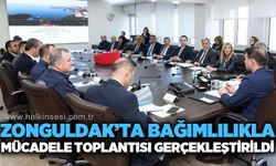 Zonguldak'ta bağımlılıkla mücadele toplantısı gerçekleştirildi