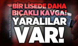Lisede bıçaklı kavga: Yaralı öğrenciler var